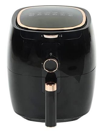 Topyond Airfryer 7 lt Tek Hazneli Led Ekranlı Yağsız Sıcak Hava Fritözü Siyah