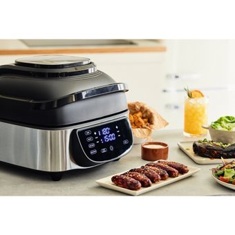 Master Pro Comet Pro SErisi 9111 Airfryer 7 lt Tek Hazneli Izgara Yapan Led Ekranlı Sıcak Hava Fritözü Siyah