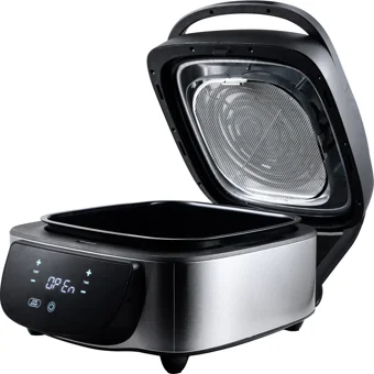 Master Pro Comet Pro SErisi 9111 Airfryer 7 lt Tek Hazneli Izgara Yapan Led Ekranlı Sıcak Hava Fritözü Siyah