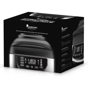 Master Pro Comet Pro SErisi 9111 Airfryer 7 lt Tek Hazneli Izgara Yapan Led Ekranlı Sıcak Hava Fritözü Siyah