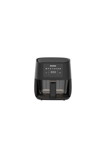 Noona Noona01 Airfryer 6 lt Tek Hazneli Izgara Yapan Led Ekranlı Yağsız Sıcak Hava Fritözü Siyah