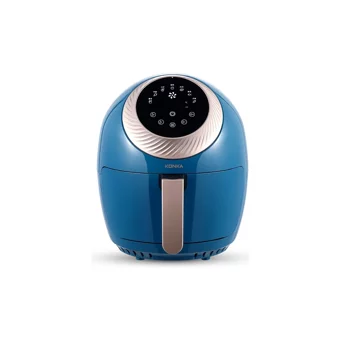 Konka Airfryer 0.9 lt Tek Hazneli Led Ekranlı Yağsız Sıcak Hava Fritözü Mavi