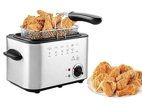 Osmari 1.5 lt Tek Hazneli Yağlı Fritöz Gümüş