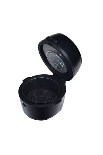Miinto Smart Cook Airfryer 8 lt Tek Hazneli Izgara Yapan Led Ekranlı Yağsız Sıcak Hava Fritözü Siyah
