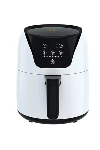 Mijia Silencare Airfryer 5 lt Tek Hazneli Izgara Yapan Led Ekranlı Yağsız Sıcak Hava Fritözü Beyaz