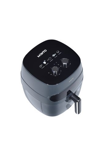 Miinto Master Cook M6W Airfryer 5.5 lt Tek Hazneli Izgara Yapan Led Ekranlı Yağsız Sıcak Hava Fritözü Gri