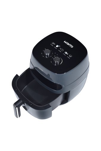 Miinto Master Cook M6W Airfryer 5.5 lt Tek Hazneli Izgara Yapan Led Ekranlı Yağsız Sıcak Hava Fritözü Gri