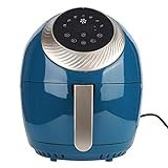 Garsent Airfryer 3.5 lt Tek Hazneli Izgara Yapan Led Ekranlı Yağsız Sıcak Hava Fritözü Beyaz