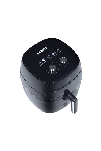 Miinto Smart Cook D6W Airfryer 5.5 lt Tek Hazneli Izgara Yapan Led Ekranlı Yağsız Sıcak Hava Fritözü Siyah