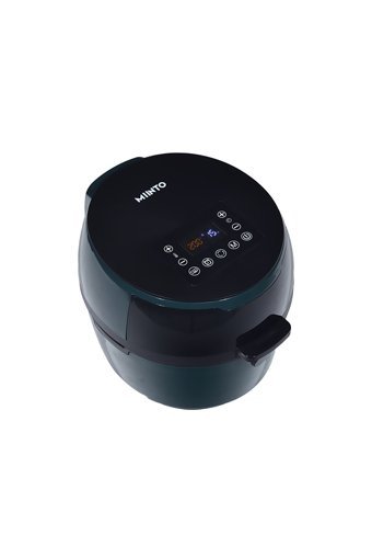 Miinto Smart Cook Airfryer 8 lt Tek Hazneli Izgara Yapan Led Ekranlı Yağsız Sıcak Hava Fritözü Yeşil