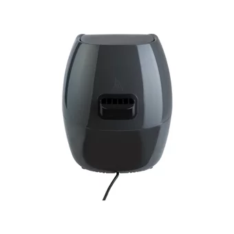 Qich Airfryer 5 lt Tek Hazneli Izgara Yapan Led Ekranlı Yağsız Sıcak Hava Fritözü Gri