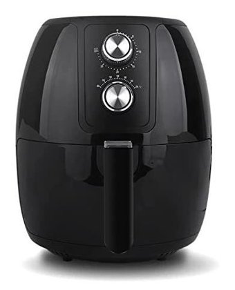 Hoomeı HM-5392 Airfryer 4.5 lt Tek Hazneli Yağsız Sıcak Hava Fritözü Siyah