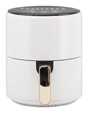 Weikeya Airfryer 6 lt Tek Hazneli Izgara Yapan Yağsız Sıcak Hava Fritözü Beyaz