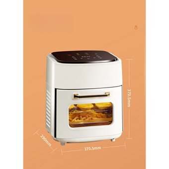 Horizon Store Airfryer 15 lt Tek Hazneli Yağsız Sıcak Hava Fritözü Beyaz