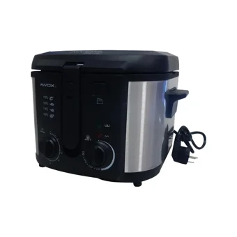 Awox Steka Pro-TF30CS 3 lt Tek Hazneli Yağlı Fritöz Siyah