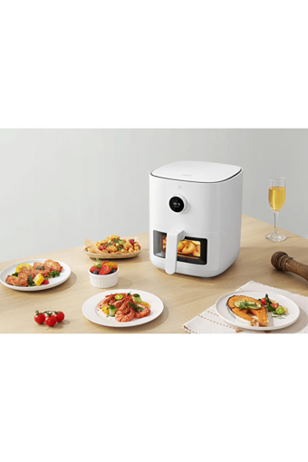 Xiaomi Smart Pro MAF05 Airfryer 4 lt Tek Hazneli Led Ekranlı Yağsız Sıcak Hava Fritözü Beyaz