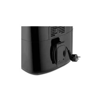 Fakir Airfryer 4 lt İki Hazneli Izgara Yapan Led Ekranlı Sıcak Hava Fritözü Gri