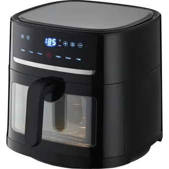Xiaomi Cook Master Airfryer 4 lt Tek Hazneli Led Ekranlı Yağsız Sıcak Hava Fritözü Siyah