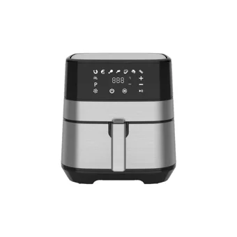 Arow TR-3950 Desire Airfryer 5.5 lt Tek Hazneli Led Ekranlı Yağsız Fritöz Siyah