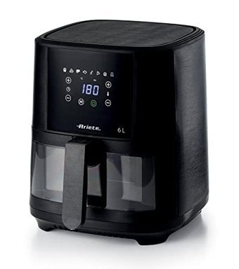 Ariete 4626 Airfryer 6 lt Tek Hazneli Sıcak Hava Fritözü Siyah