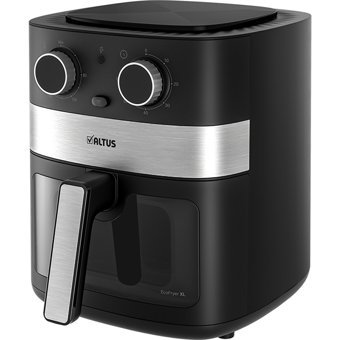 Altus EcoFryer Xl Al 2983 Airfryer 6.5 lt Tek Hazneli Sıcak Hava Fritözü Siyah