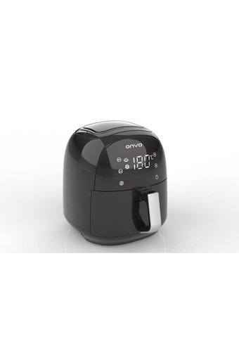 Onvo Ovfry03 Airfryer 9 lt Tek Hazneli Led Ekranlı Yağsız Sıcak Hava Fritözü Siyah