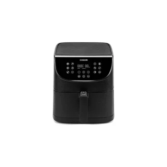 Cosori Premium Airfryer 5.5 lt Tek Hazneli Izgara Yapan Led Ekranlı Yağsız Sıcak Hava Fritözü Siyah