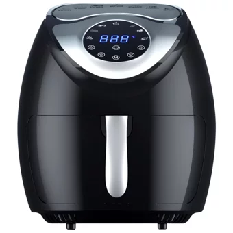 Tcherchi Sw Future Airfryer 8 lt Tek Hazneli Led Ekranlı Yağsız Sıcak Hava Fritözü Siyah