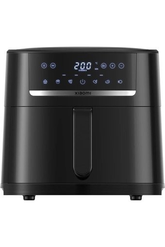 Xiaomi Smart Airfryer 6 lt Tek Hazneli Led Ekranlı Yağsız Sıcak Hava Fritözü Siyah
