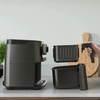 Electrolux Create 5 E5AF1-4Gb Airfryer 2.5 lt Tek Hazneli Sıcak Hava Fritözü Siyah
