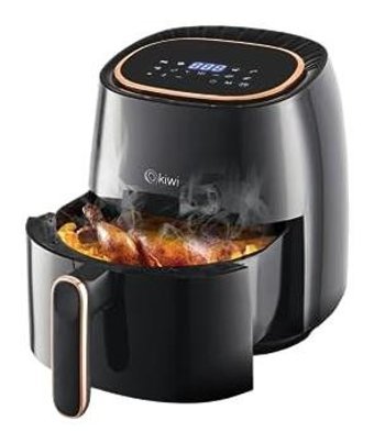 Kiwi KAF-5536 Airfryer 5 lt Tek Hazneli Izgara Yapan Yağsız Sıcak Hava Fritözü Beyaz