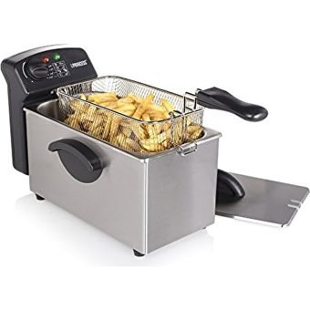 Princess Family Castle 3 lt Tek Hazneli Yağlı Fritöz Gümüş