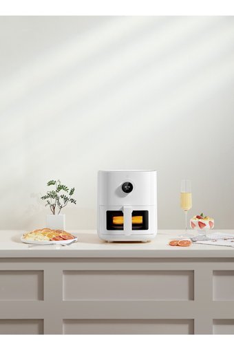 Xiaomi MAF05 Airfryer 4 lt Tek Hazneli Led Ekranlı Yağsız Sıcak Hava Fritözü Beyaz