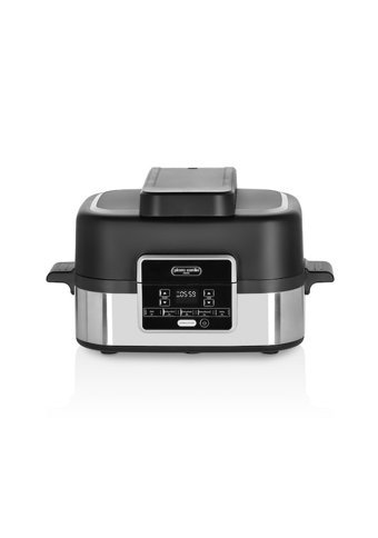 Pierre Cardin Multifunctional Airfryer 4.5 lt Tek Hazneli Led Ekranlı Yağsız Sıcak Hava Fritözü Gümüş