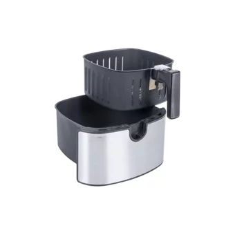 Alveus Airfly Xxl Smart AF80B-R-1 Airfryer 8 lt Tek Hazneli Izgara Yapan Led Ekranlı Yağsız Sıcak Hava Fritözü Siyah