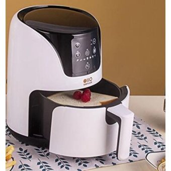 Sanlindou Airfryer 1.8 lt Tek Hazneli Led Ekranlı Yağsız Sıcak Hava Fritözü Beyaz