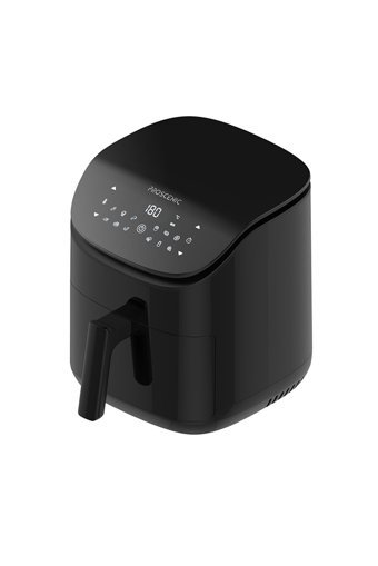 Proscenic T20 Airfryer 3.5 lt Tek Hazneli Izgara Yapan Led Ekranlı Yağsız Sıcak Hava Fritözü Siyah