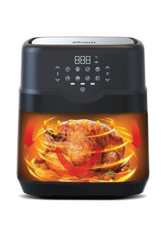 Conti Cdf-451 Airfryer 4.5 lt Tek Hazneli Izgara Yapan Led Ekranlı Yağsız Sıcak Hava Fritözü Siyah
