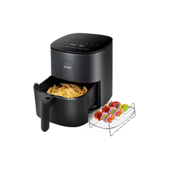 Cosori Pro Le Airfryer 4.7 lt Tek Hazneli Izgara Yapan Led Ekranlı Yağsız Sıcak Hava Fritözü Siyah