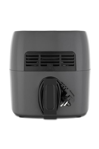 Fakir Easy Chefry Airfryer 4 lt Tek Hazneli Izgara Yapan Led Ekranlı Sıcak Hava Fritözü Gri