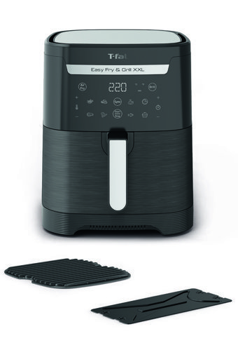 Tefal EY8018 Airfryer 6.5 lt Tek Hazneli Led Ekranlı Yağsız Fritöz Siyah