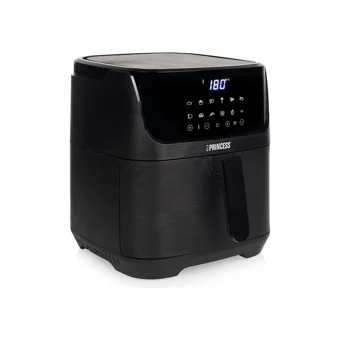 Princess Airfryer 6.5 lt Tek Hazneli Led Ekranlı Yağsız Sıcak Hava Fritözü Siyah