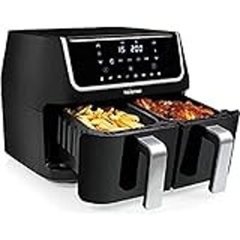Tristar FR-6970 Airfryer 9 lt Tek Hazneli Led Ekranlı Yağsız Sıcak Hava Fritözü Siyah