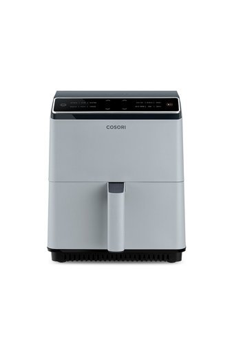 Cosori Dual Blaze Airfryer 5 lt Tek Hazneli Izgara Yapan Led Ekranlı Yağsız Sıcak Hava Fritözü Açık Gri