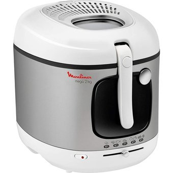 Moulinex Airfryer 3 lt Tek Hazneli Izgara Yapan Led Ekranlı Yağsız Sıcak Hava Fritözü Beyaz