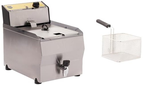 Remta R110 10 lt Tek Hazneli Yağlı Fritöz Gri