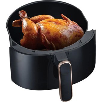 Kiwi KAF 5535 Airfryer 5 lt Tek Hazneli Yağsız Sıcak Hava Fritözü Siyah