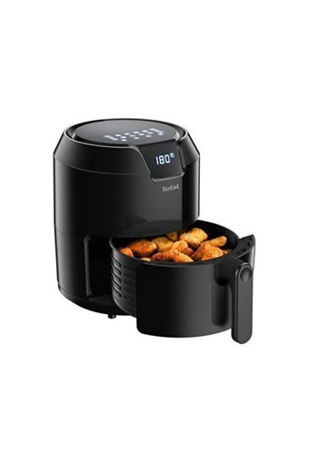 Moulinex Ez401810 Airfryer 4.2 lt Tek Hazneli Izgara Yapan Led Ekranlı Yağsız Sıcak Hava Fritözü Siyah