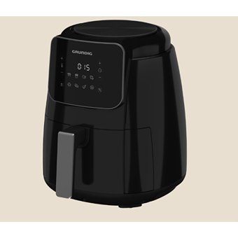 Grundig FRA 4335 S Airfryer 4.9 lt Tek Hazneli Led Ekranlı Sıcak Hava Fritözü Siyah