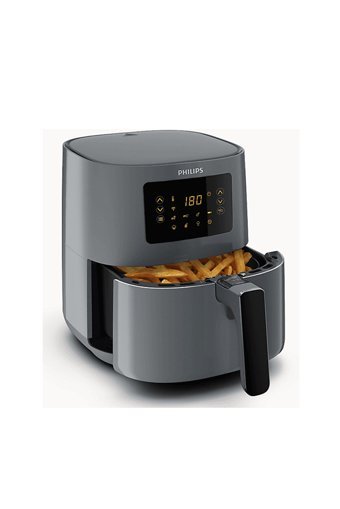 Philips HD9255/60 Airfryer Tek Hazneli Izgara Yapan Led Ekranlı Yağsız Sıcak Hava Fritözü Siyah